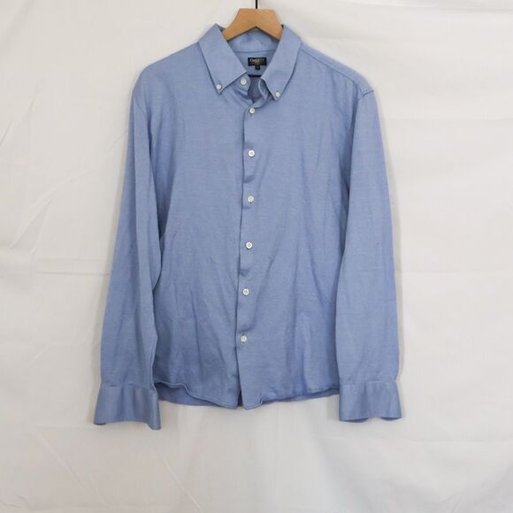 Faherty Reserve Men's Button Down Twill Shirt Light Blue  - XL - Picture 1 of 7